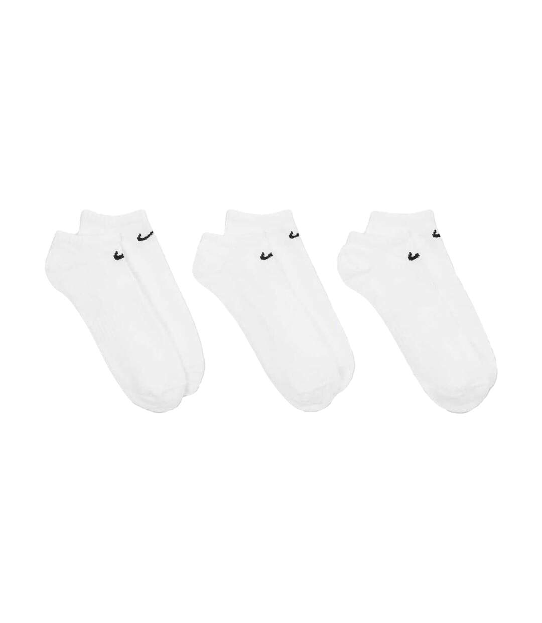 Lot De 3  Socquettes Discrètes Homme Blanc Nike-3