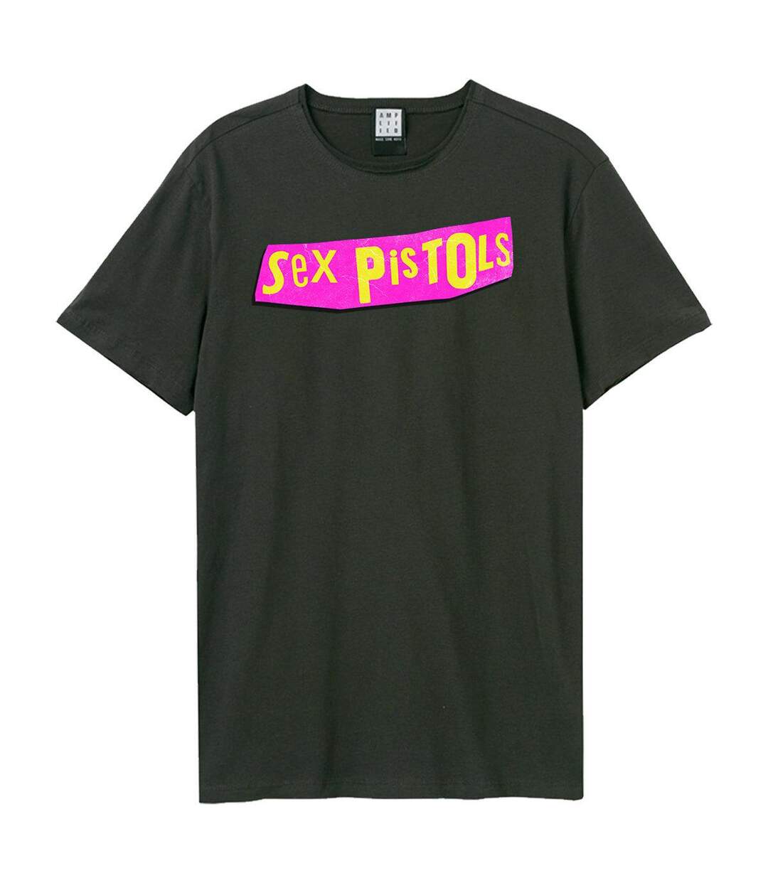 T-shirt Logo Driver Adulte Charbon Amplified-1