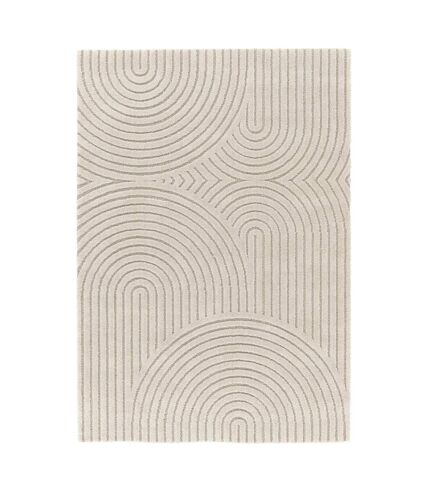 Tapis salon et chambre tissé motif simple RIVIERA 1