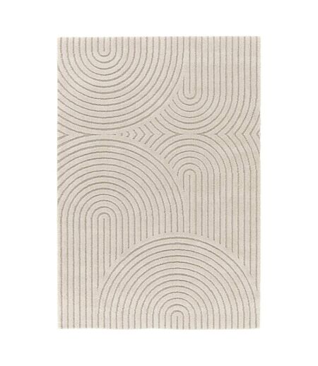 Tapis salon et chambre tissé motif simple RIVIERA 1