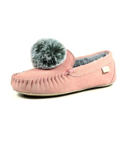 Chaussons bessie femme rose Lazy Dogz