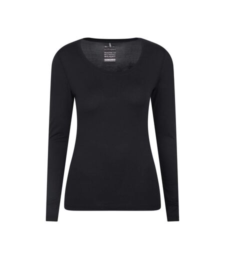 Haut Thermique Keep The Heat Femme Noir Mountain Warehouse