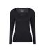 Haut Thermique Keep The Heat Femme Noir Mountain Warehouse-1