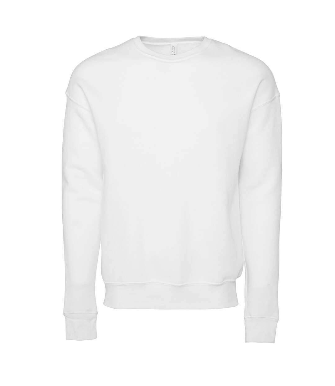 Sweat classic adulte blanc dtg Bella + Canvas-1