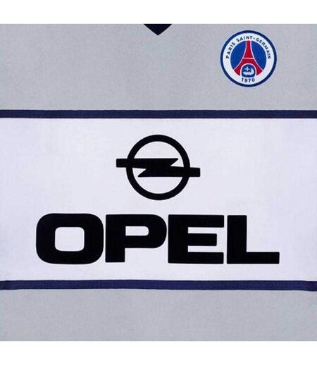 Maillot Extérieur Motif/style Paris Saint-germain Homme Gris Blanc Score Draw