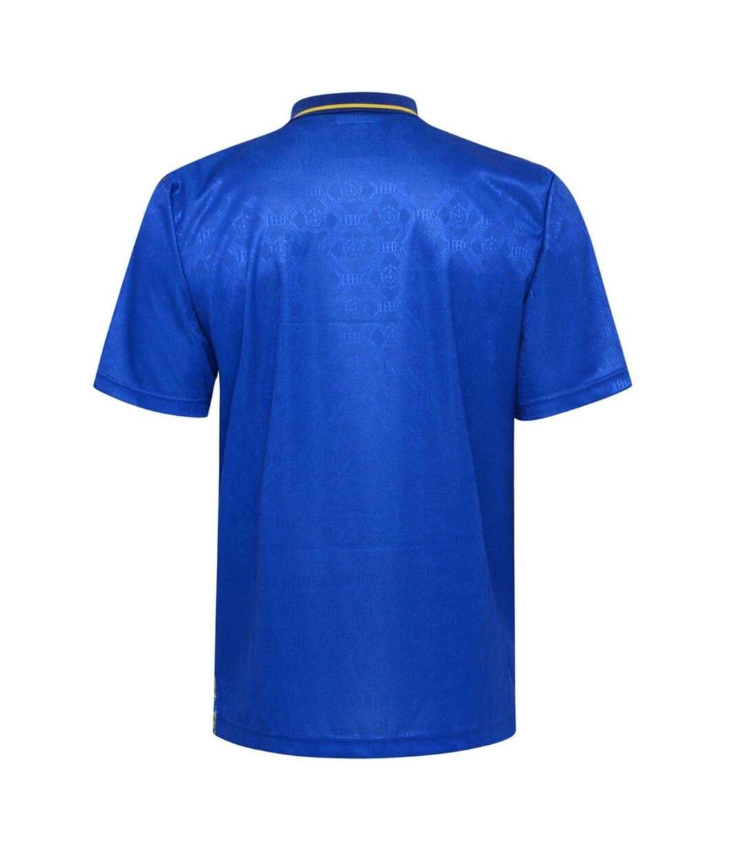 Mens 1993 Leeds United Fc Away Shirt Blue Yellow Score Draw-2