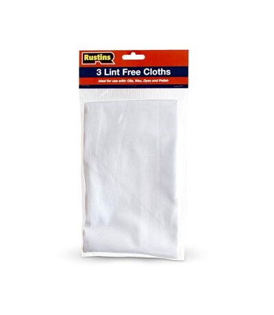 Rustins - Chiffons de nettoyage (Blanc) (One Size) - UTST7052
