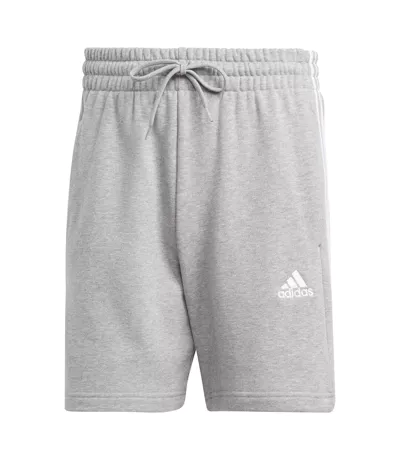 Short Style 3 Rayures Essentials Homme Gris Adidas