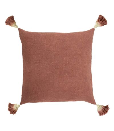 Furn Eden Slub Cushion Cover (Rose) (45cm x 45cm) - UTRV2079