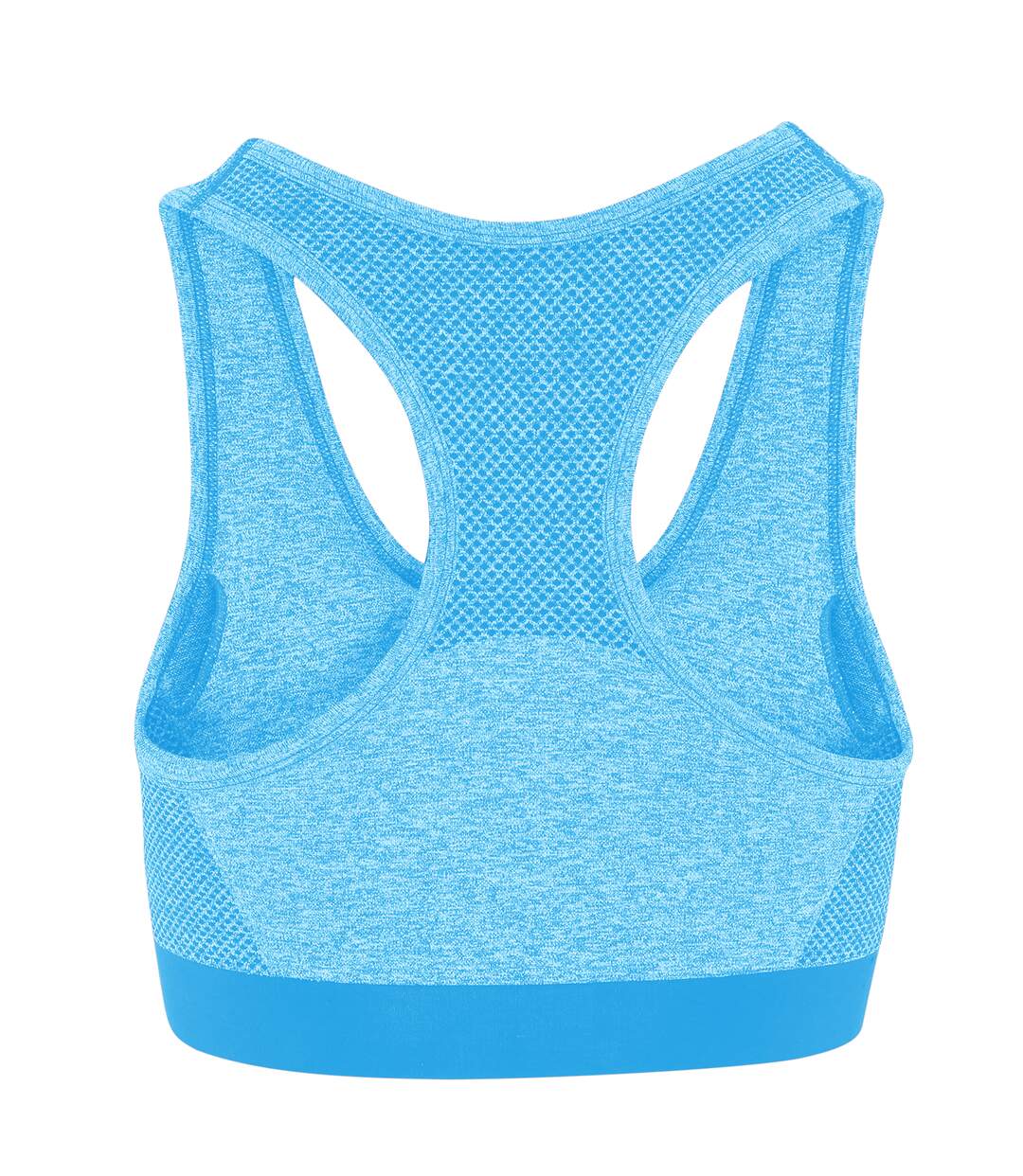 Brassière de sport femme bleu saphir TriDri