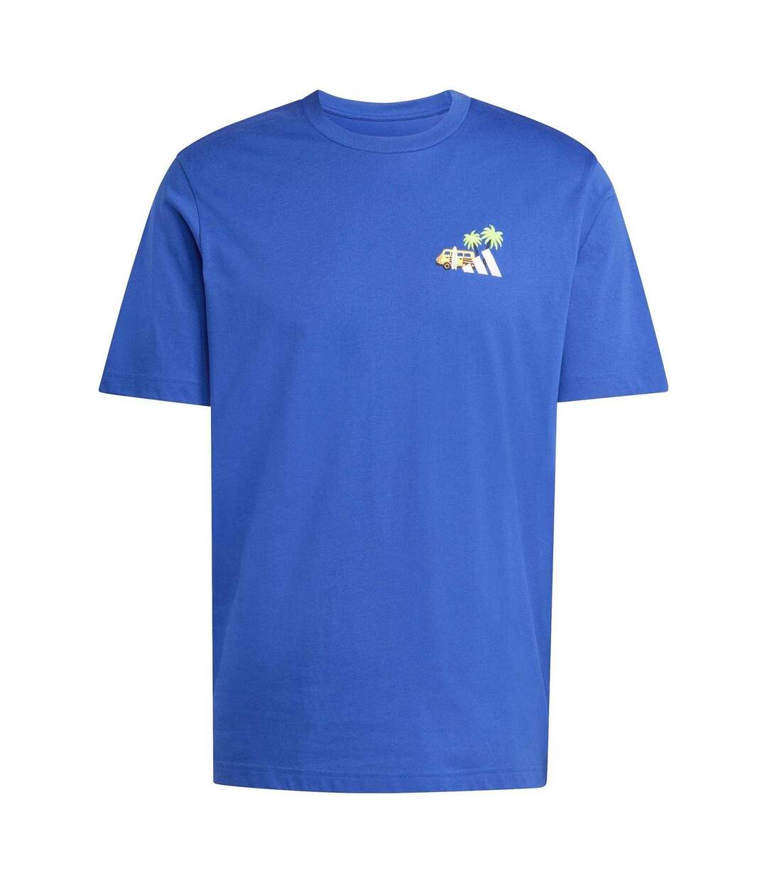 Mens Surf T-shirt Team Royal Blue Adidas-2