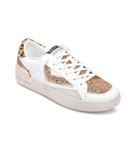 OZABI Sneakers Léopard Glitter Femme Plateforme MMXXIV 36-41