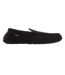 Mens Nicken Moccasin Slippers Black Farah-2