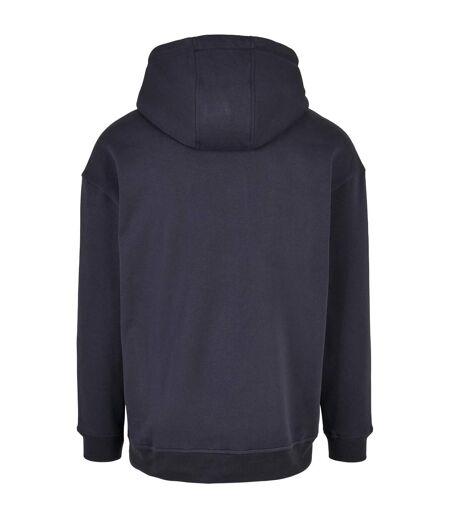 Mens Basic Oversized Hoodie Marine Build Your Brand
