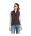 SOLS Womens/Ladies Rallye Soft Shell Bodywarmer Jacket (Dark Chocolate) - UTPC350-1