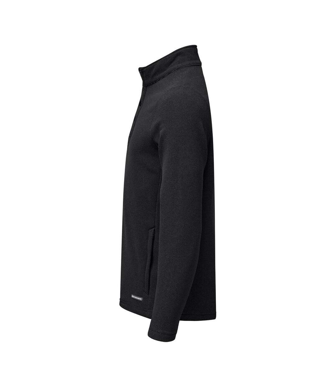 Mens Hunts Point Fleece Top Black Cutter & Buck-4