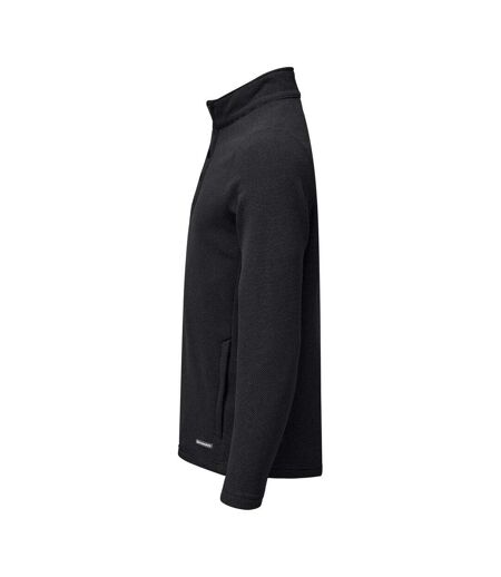 Mens Hunts Point Fleece Top Black Cutter & Buck