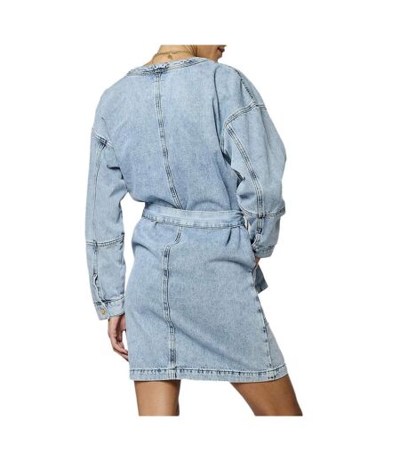 Robe bleu femme kaporal brune