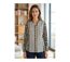 Chemisier Femme Fluide N3221 Imprimé Gris & Jaune (Mayflower)-1