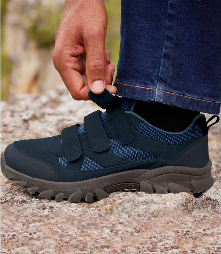 Men's Navy All-Terrain Shoes - Water-Repellent