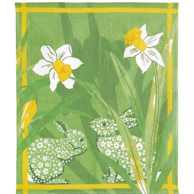 Cachés dans les jonquilles