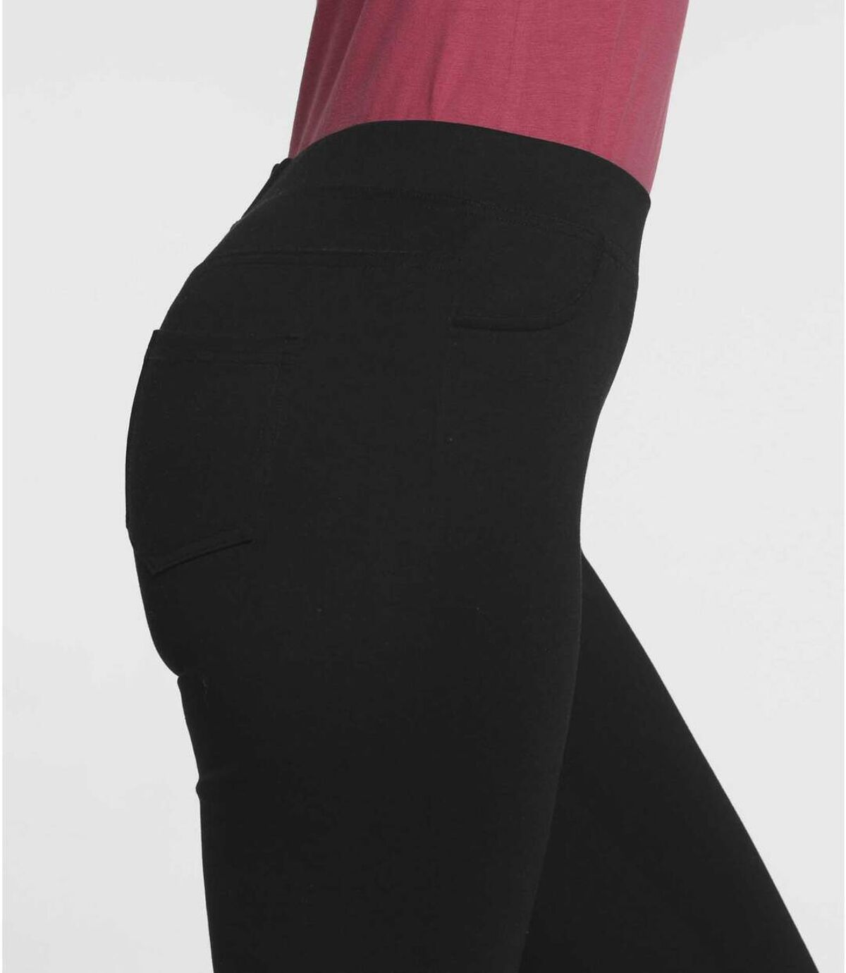 Women's Black Stretchy Pants Atlas For Men