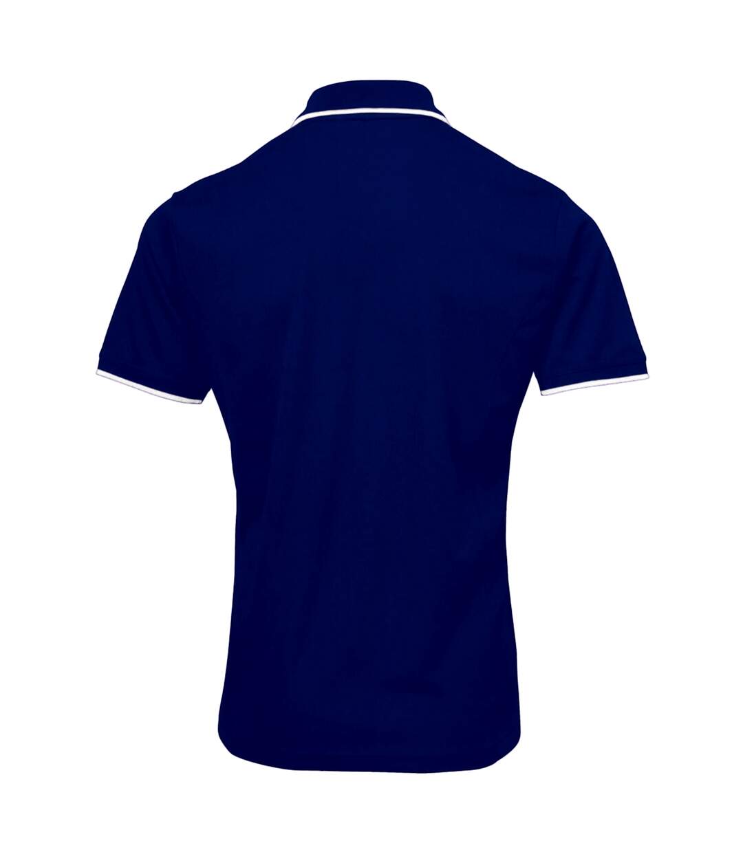 Premier Mens Contrast Coolchecker Polo Shirt (Royal/White)