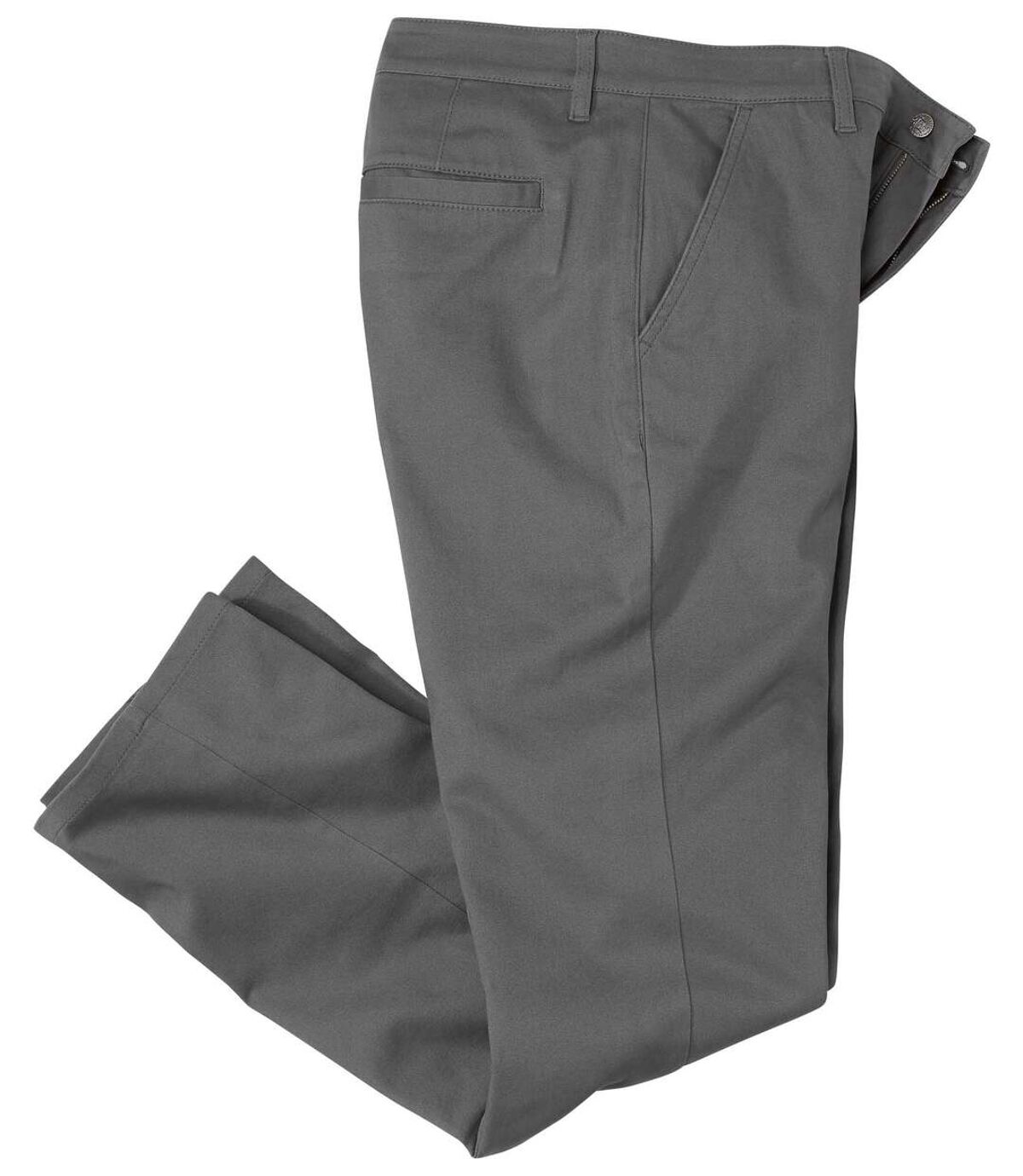 Men's Grey Chino Pants Atlas For Men