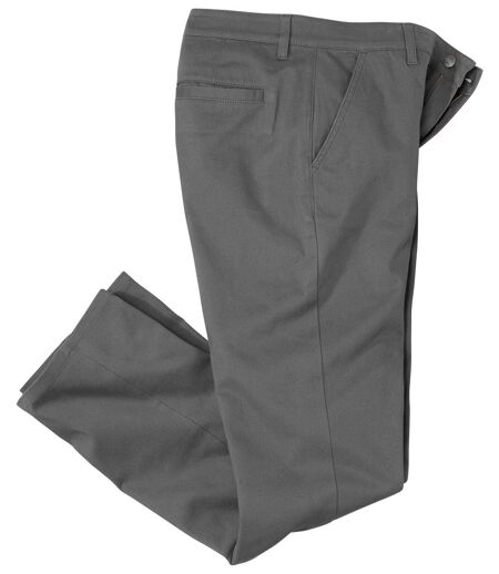 Men's Gray Chino Pants
