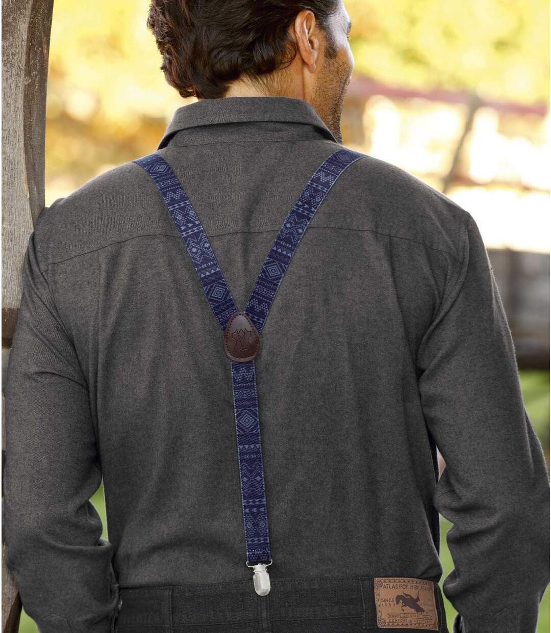 Men's Blue Longmont Braces-3