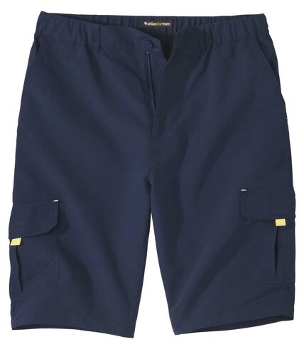 Men's Microfibre Cargo Shorts - Navy