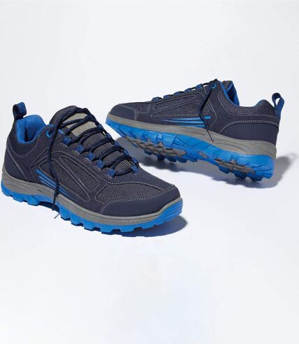Men's Navy All-Terrain Shoes - Water-Repellent