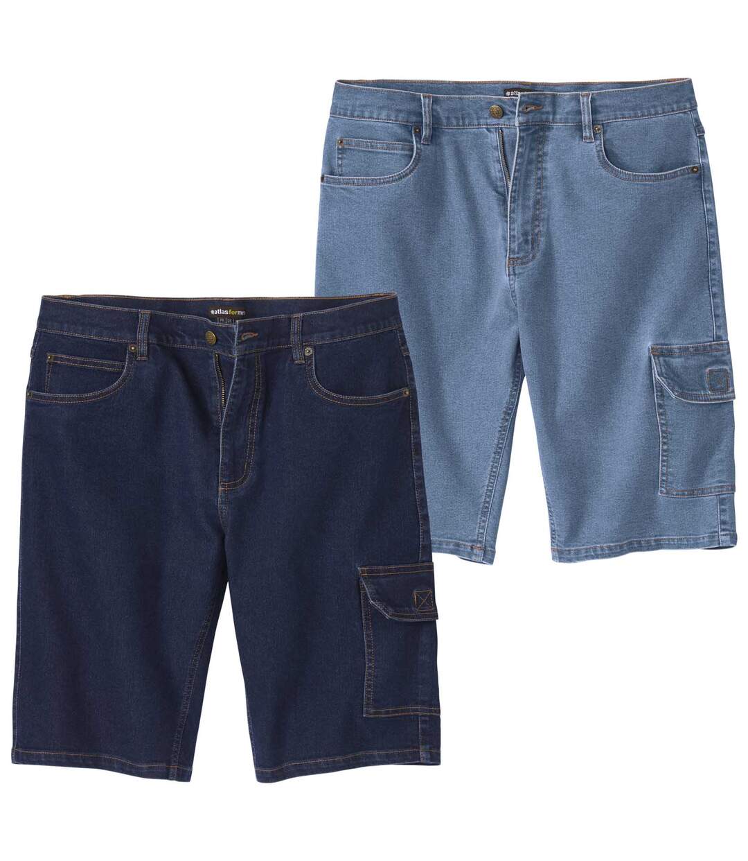 Mens denim cargo clearance shorts