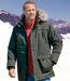 Men's Khaki High-Protection Winter Parka-1