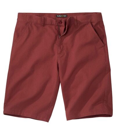 Men's Red Tropical Chino Shorts