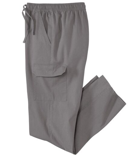 Pantalon Détente Cargo Gris 