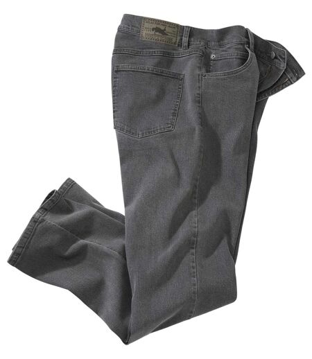 Jeans Regular Stretch Grey Used