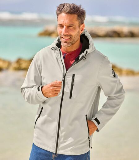 Blouson Softshell avec Capuche Aventure 