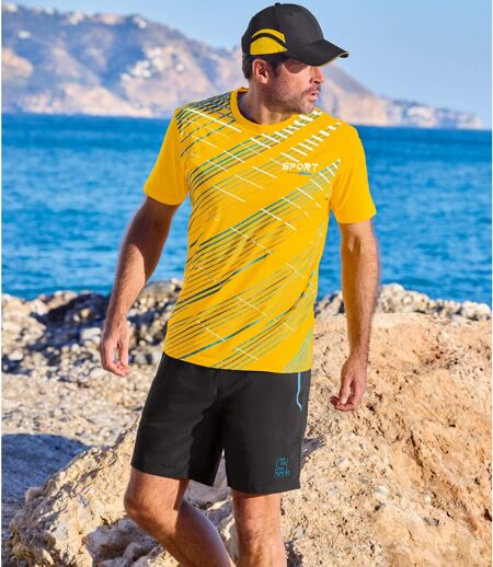 2er-Pack Shorts Sunny aus Microfaser