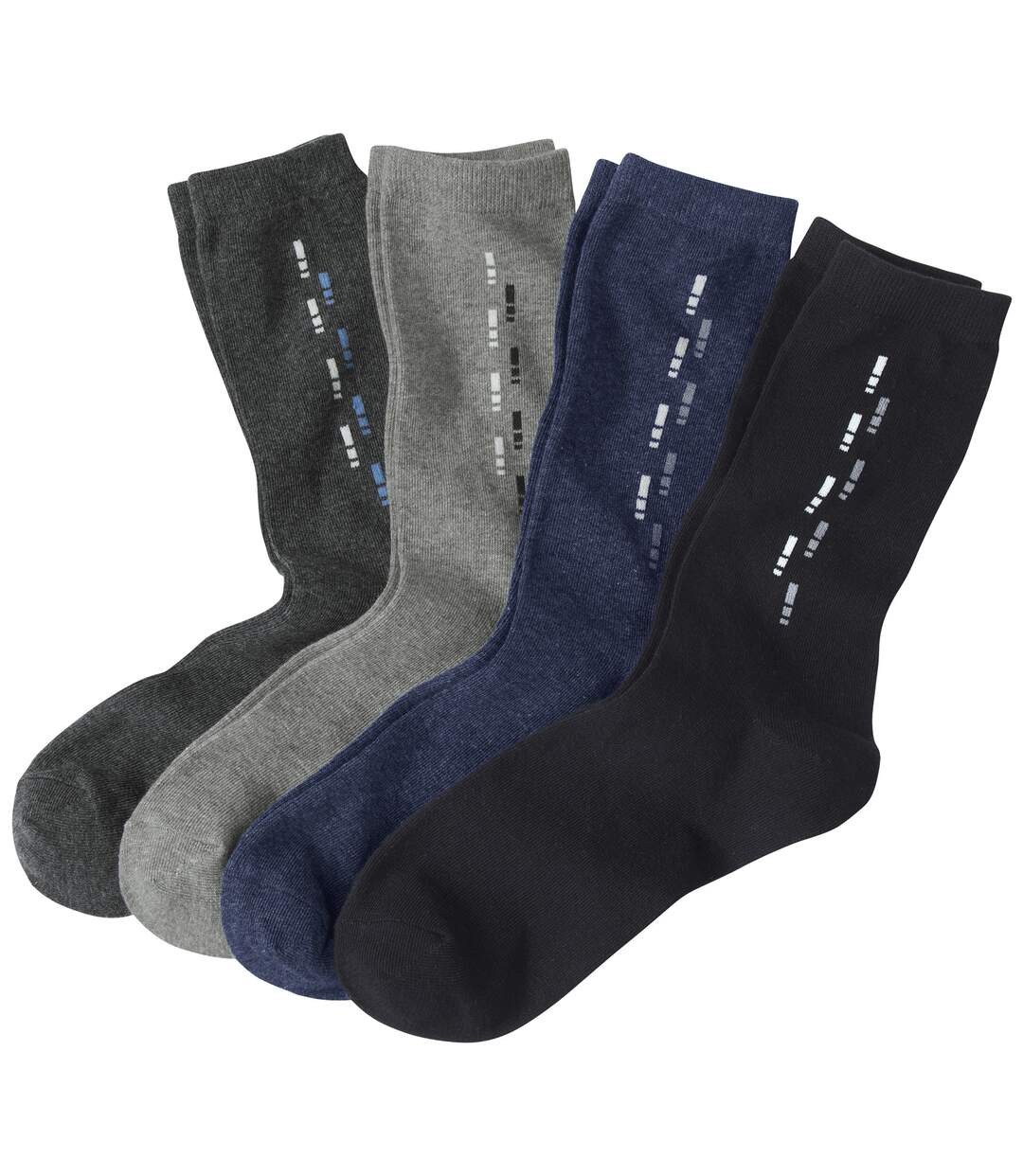 Lot de 4 Paires de Chaussettes Fantaisie