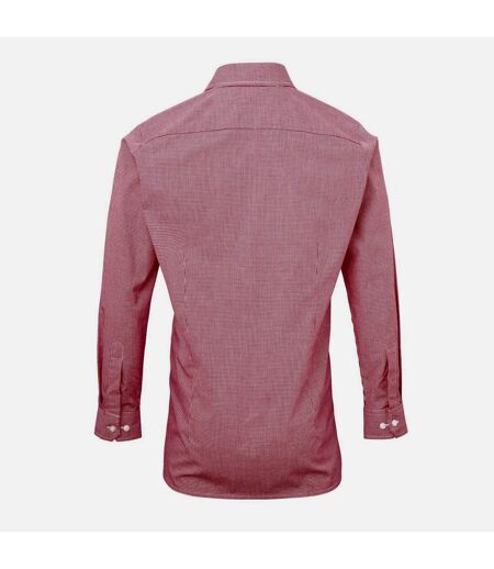 Chemise homme rouge / blanc Premier Premier