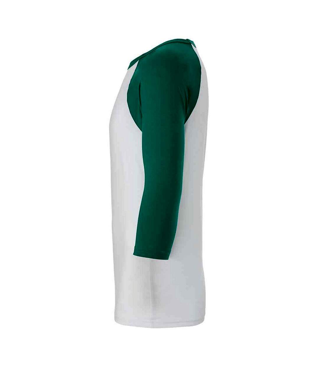 T-shirt adulte blanc / vert Canvas Canvas