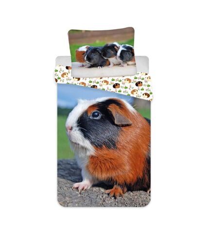 Guinea Pig 02 Cotton Duvet Set (Multicolored) - UTAG3484