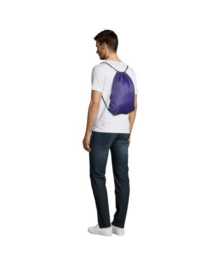 SOLS Urban Gymsac Drawstring Bag (Purple) (ONE) - UTPC375