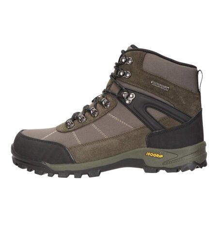 Bottines de randonnée storm extreme homme vert kaki Mountain Warehouse