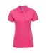 Polo femme fuchsia Russell-1