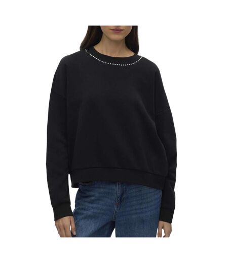 Pull noir femme vero moda lotte