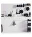 Torchon noir/blanc 60cm-2