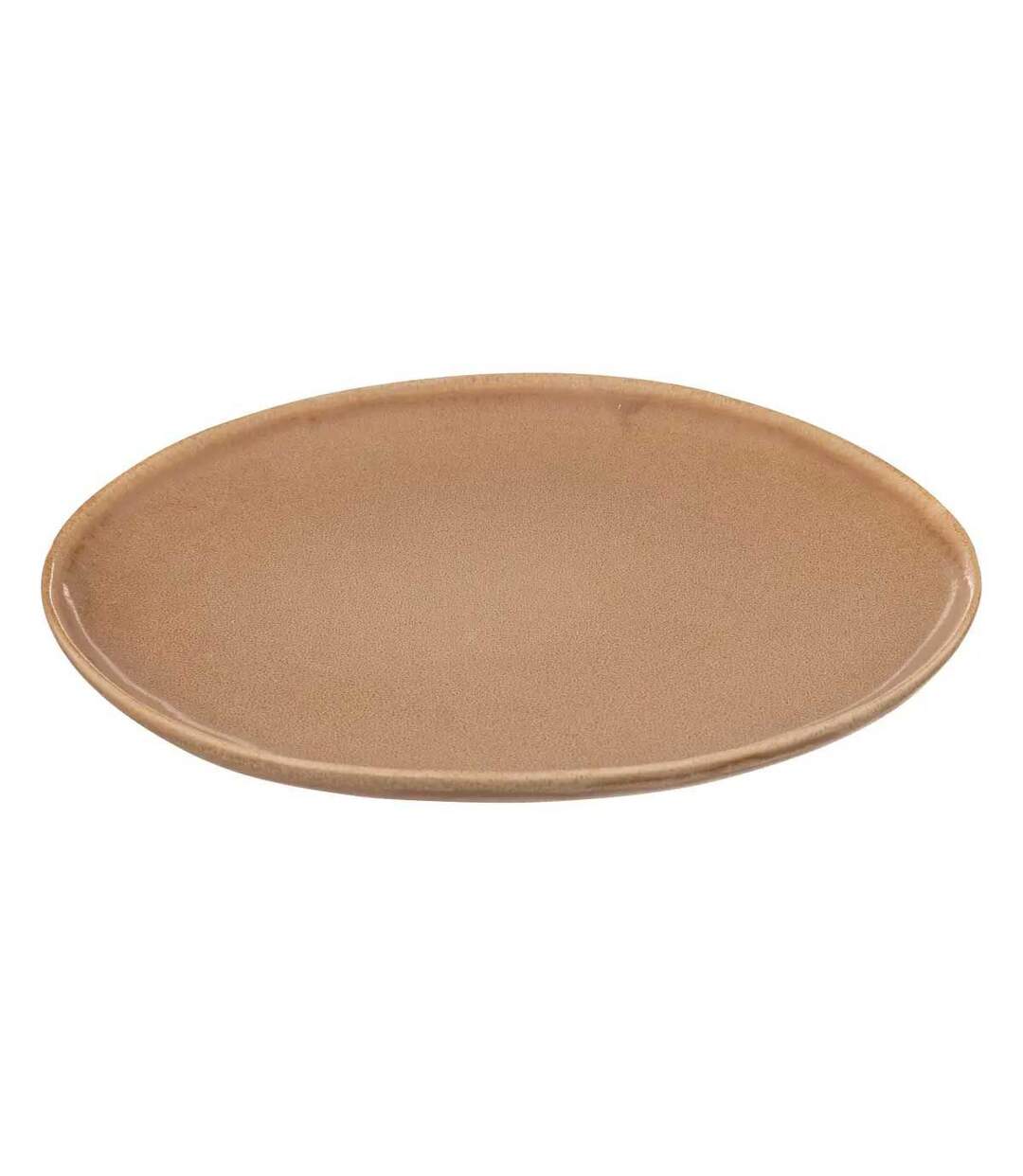 Lot de 6 Assiettes Plates Spring Water 27cm Café-2