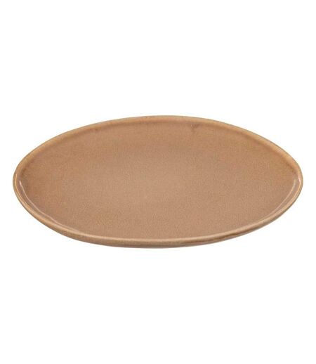 Lot de 6 Assiettes Plates Spring Water 27cm Café